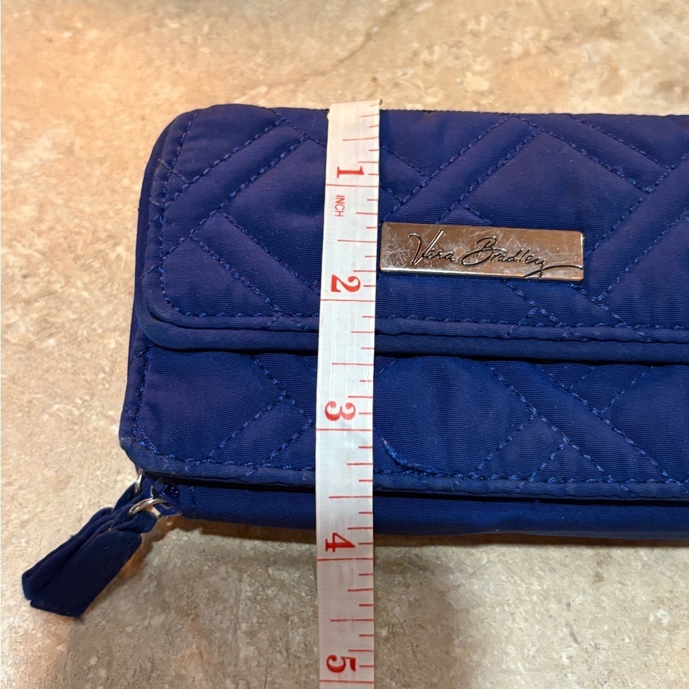 Vera Bradley Blue Quilted Crossbody Bag - Picture 16 of 16